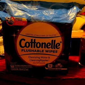 Cottonell flushable wipes